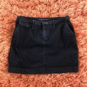 Banana republic denim skirt